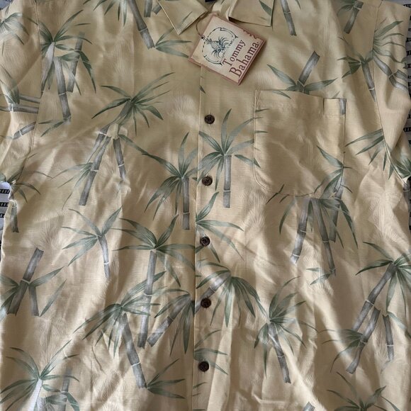 Tommy Bahama Bahai Bamboo Camp Mens Button Down NWT - Picture 3 of 4